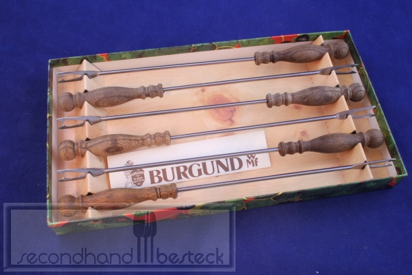 WMF Burgund 6 Fonduegabeln OVP