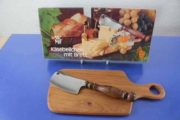 WMF Burgund Käsebeilchen mit Brett OVP