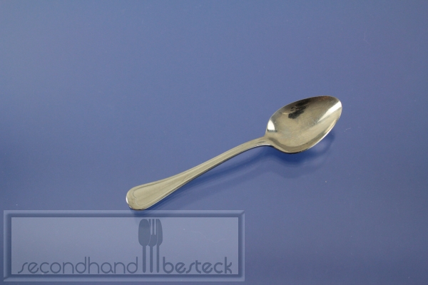 WMF Hotel Metropolitan Augsburger Faden Espressolöffel Mokkalöffel 10,7 cm Cromargan