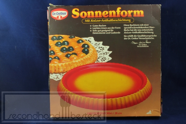 Dr Oetker Obsttortenform Sonnenform Antihaftbeschichtung