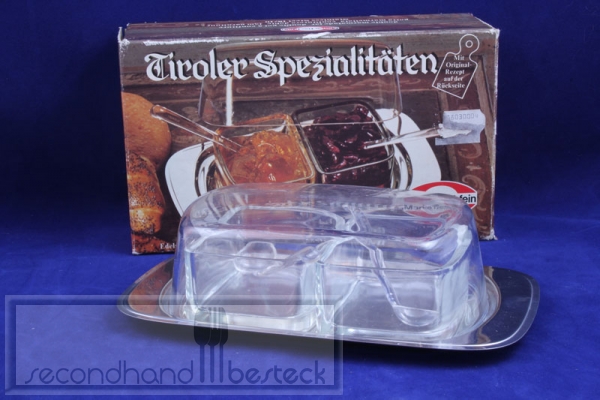 Geleegestell Marke Tischfein Edelstahl