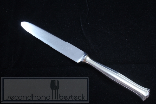 Wellner 520 Johann Strauß Speisemesser 20,5 cm versilbert