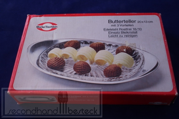 Marke Tischfein Butterteller OVP