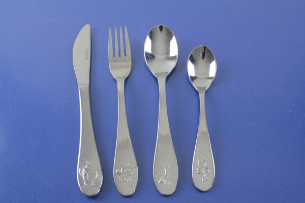 Monogram Kinderbesteck Biene Maja 4-tlg Edelstahl