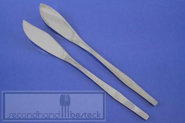 WMF ähnlich Frankfurt Buttermesser + Käsemesser Cromargan