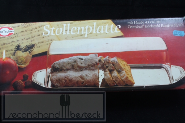 Marke Tischfein Stollenplatte mit Haube
