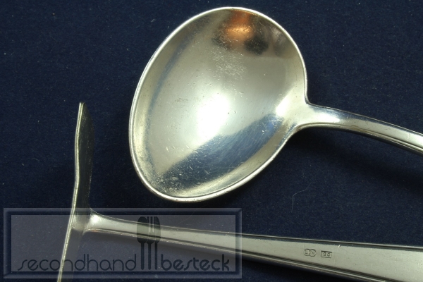 Lutz & Weiß Pyramide Art Deco Babybesteck versilbert