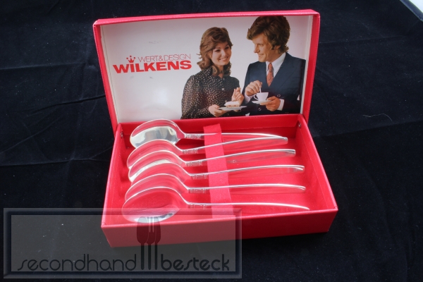 Wilkens Martin Annabelle 6 Kaffeelöffel versilbert