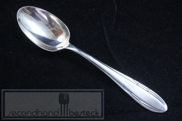 6 Kaffeelöffel Jugendstil Manulor France versilbert