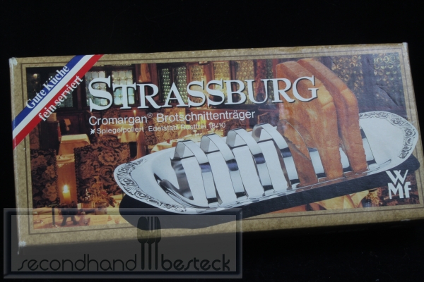 WMF Strassburg Brotschnittenträger Toastständer Toasthalter Cromargan
