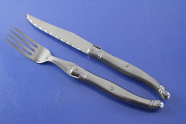 Laguiole Production Steakbesteck für 6 Personen Edelstahl