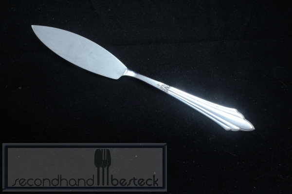 WMF 900 Fächermuster Fischmesser versilbert
