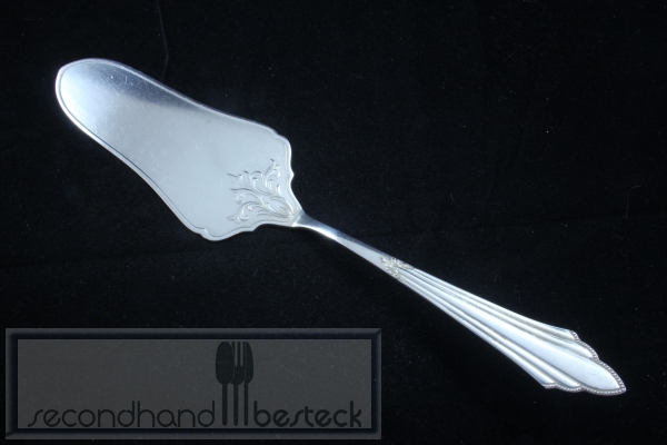 WMF 900 Fächermuster verzierter Tortenheber 26,1 cm versilbert