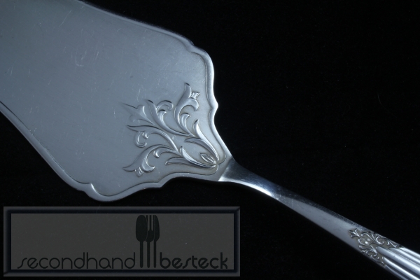 WMF 900 Fächermuster verzierter Tortenheber 26,1 cm versilbert