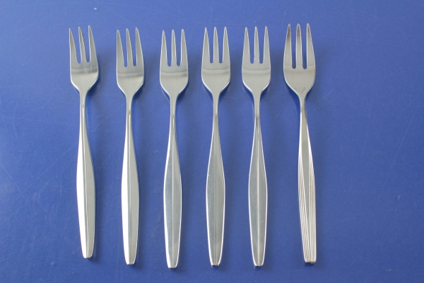 WMF Florenz 6 Kuchengabeln versilbert