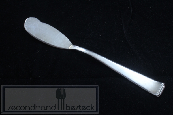 OKA ART DECO 131 Pyramide Buttermesser versilbert