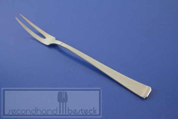OKA Art Deco 131 Pyramide Fleischgabel 13,8 cm versilbert