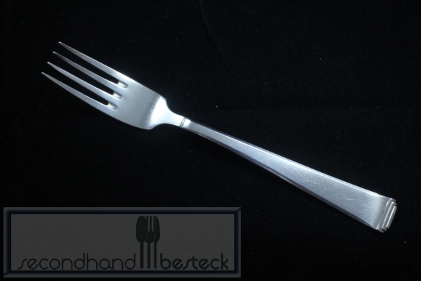 OKA ART DECO 131 Pyramide Speisegabel 19,4 cm versilbert