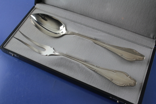 Wellner 398 Mozart Vorlegebesteck 24,5 cm versilbert