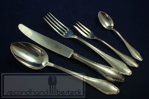 Wellner 398 Mozart Besteck 30 Teile versilbert