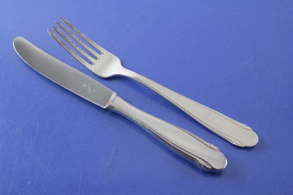 WMF 3300 Dessertbesteck für 6 Personen 12 Teile versilbert