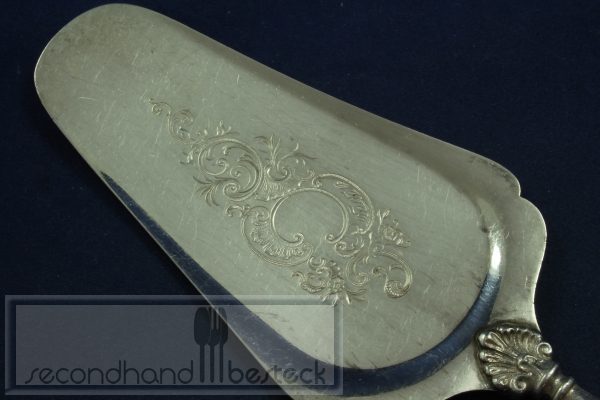 Jugendstil Tortenheber versilbert
