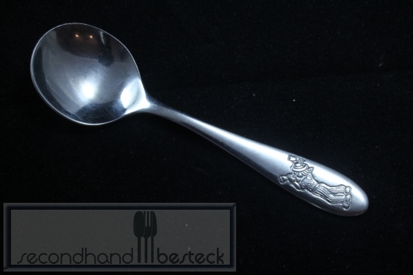 WMF Kinderbesteck 1 kleiner Löffel 12,8 cm Clown Cromargan