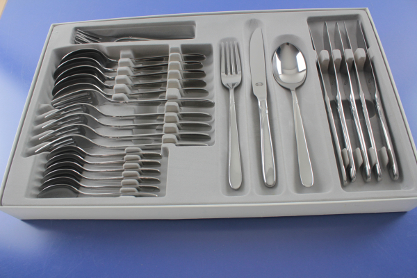 Marke Tischfein Riva Besteck für 6 Personen 30 Teile