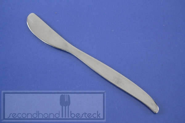WMF Stockholm Buttermesser gebogener Griff Cromargan