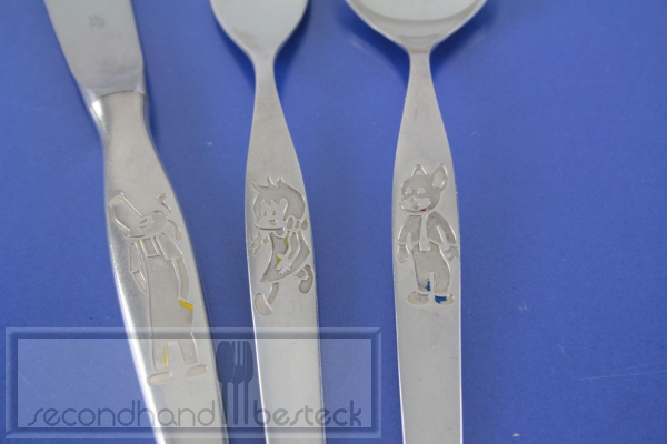 WMF Kinderbesteck 3-teilig Fix und Foxi versilbert