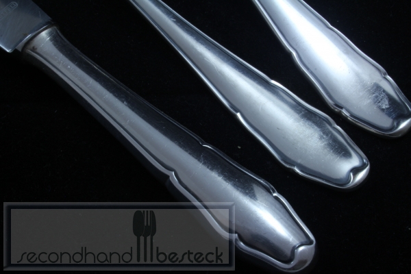 Lutz & Weiss Besteck Konvolut 13 Teile versilbert