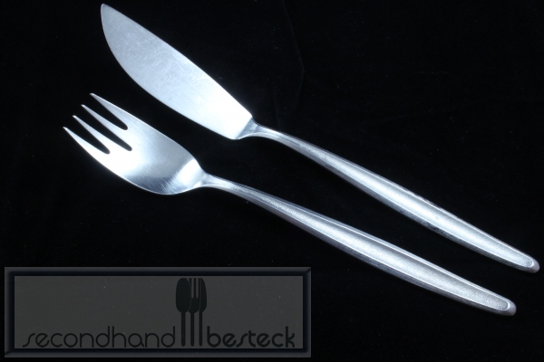 BSF Rhapsody Fischbesteck für 6 Personen versilbert