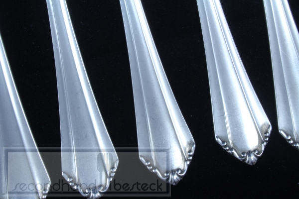 Fischbesteck "Record" versilbert 6 Personen