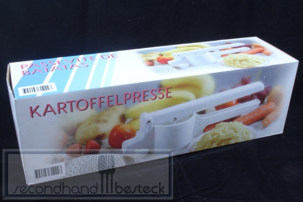 Kartoffelpresse Spätzlepresse 3 Einsätze Kunststoff OVP