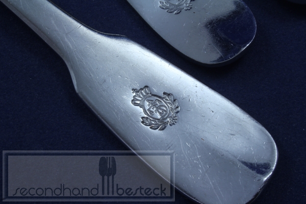 Novargent Besteck Fischbesteck Dessertbesteck Edelstahl