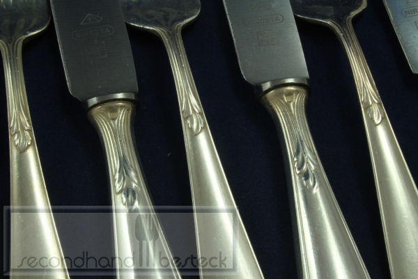 WMF 1400 Lilie Dessertbesteck für 6 Personen Jugendstil