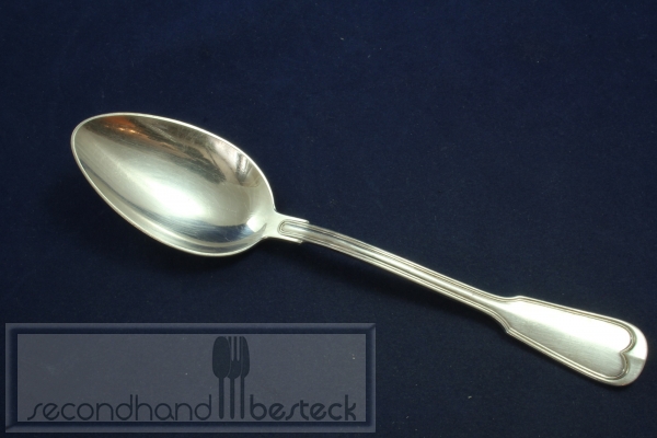 OKA Augsburger Faden Dessertlöffel 17,9 cm versilbert