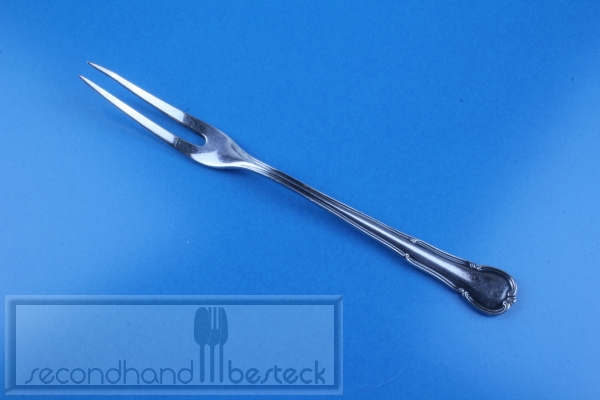 WMF 3200 Barock Fleischgabel 13,3 cm versilbert