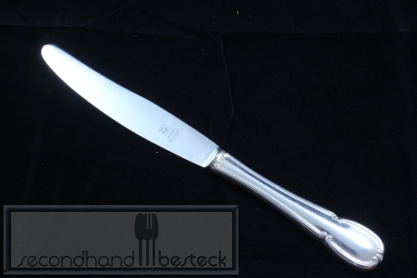 WMF 3200 Barock Speisemesser 24,2 cm versilbert