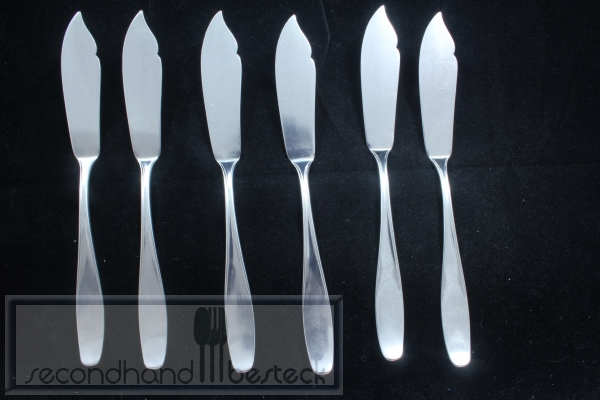 BSF Iris 6 Fischmesser versilbert