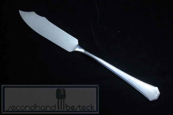 WMF 600 Art Deco Fischmesser versilbert