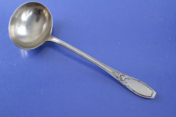 Wilkens Martin Jugendstil Saucenkelle versilbert