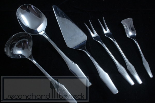 Zwilling Henckels Schloss Rheinsberg 6 Vorleger Servierteile Edelstahl 18/8