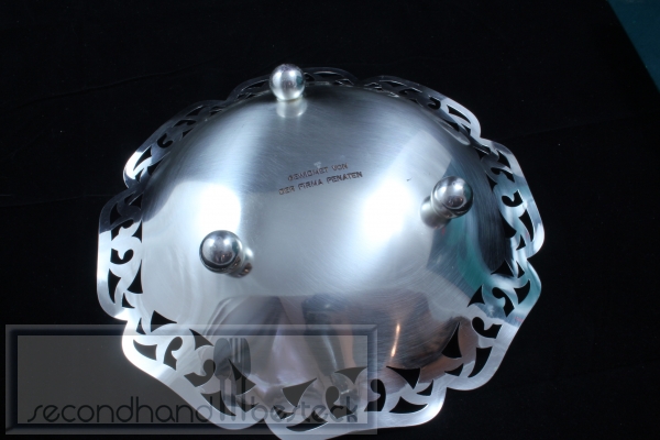 WMF Ikora Schale mit Kugelfüßen versilbert
