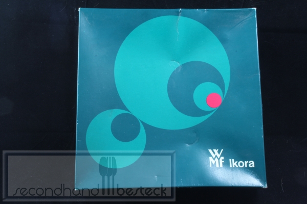 WMF Ikora Schale mit Kugelfüßen versilbert