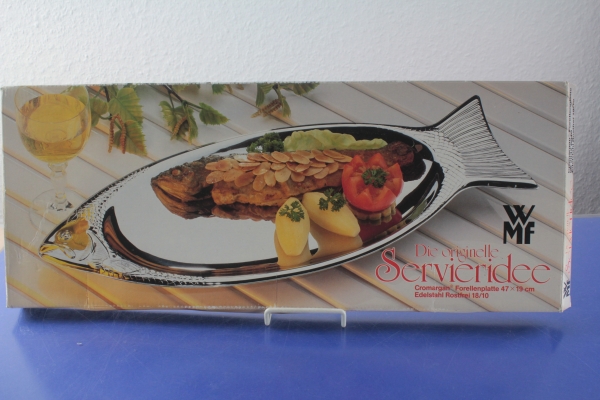 WMF Fischplatte, Forellenplatte OVP Note 1