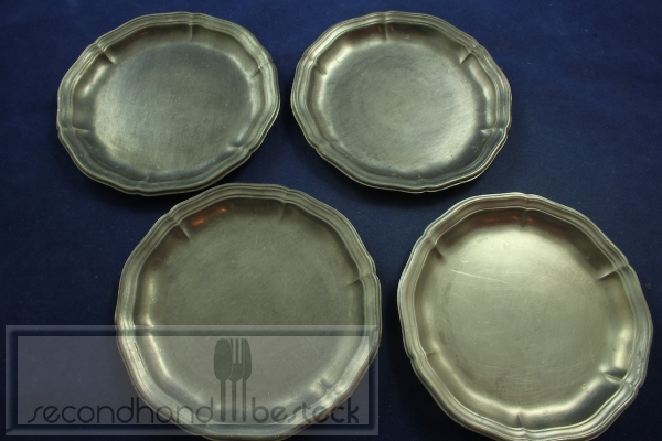 4 WMF Untersetzer Zinn