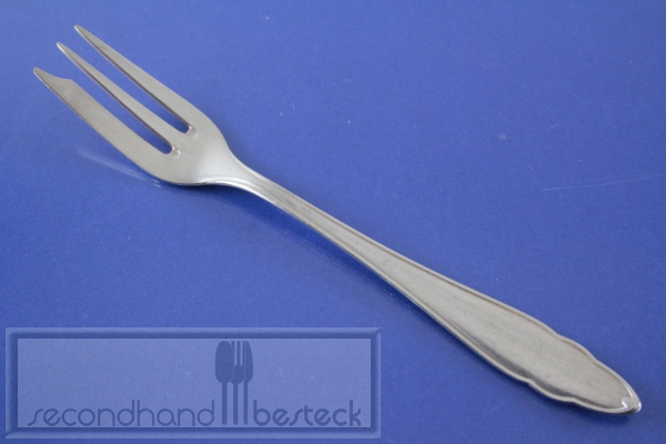 Bruckmann Chippendale Kuchengabel versilbert
