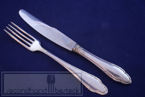 Wellner 410 Salzburg Dessertbesteck versilbert