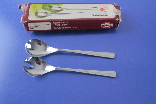 Marke Tischfein mini Salatbesteck Servierbesteck OVP